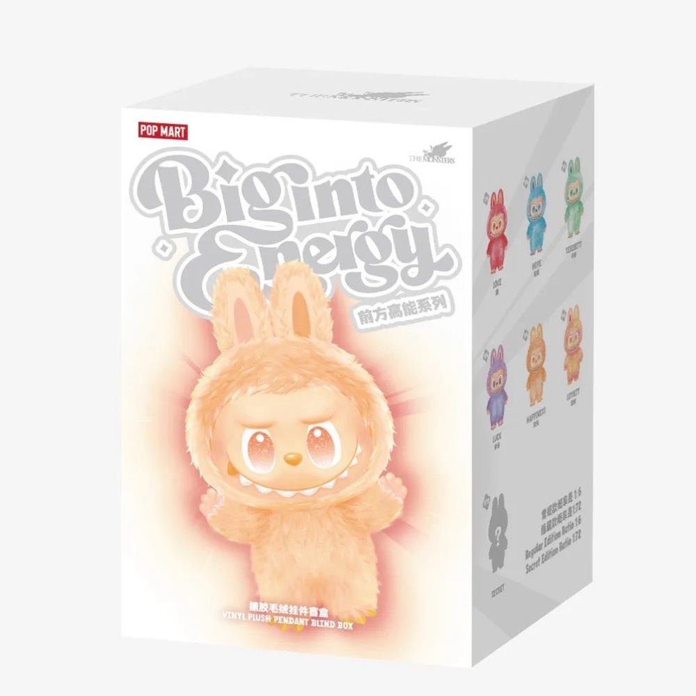 Pop Mart ‘Big into Energy’ Labubu Plush Toy